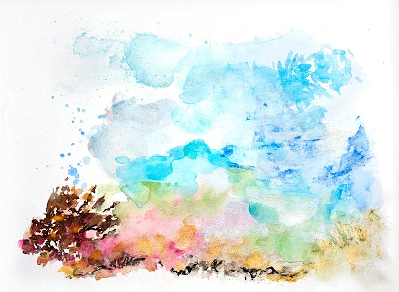 Sea Spray (a beach painting) by Carol Fazio