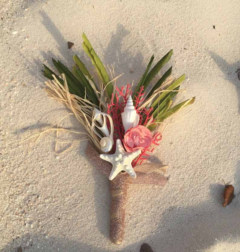 Tropical Beach Wedding Bouquet