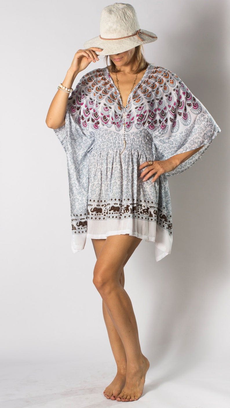 V Neck Kimono by Bali Prema