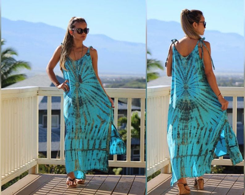 Tie-Dye Dress by Primitive Vibes Hawaii