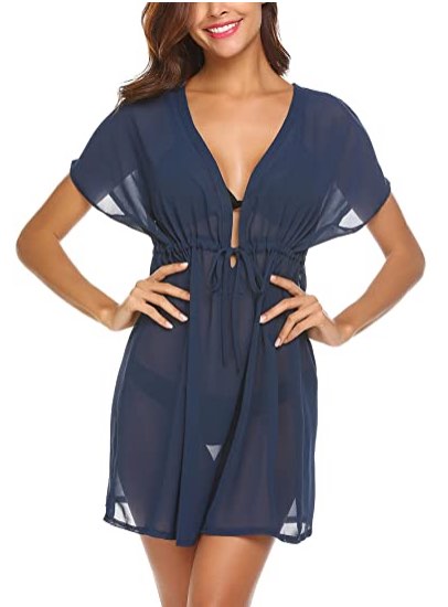 Cardigan Chiffon Kimono Sheer Beach Coverup by Avid Love