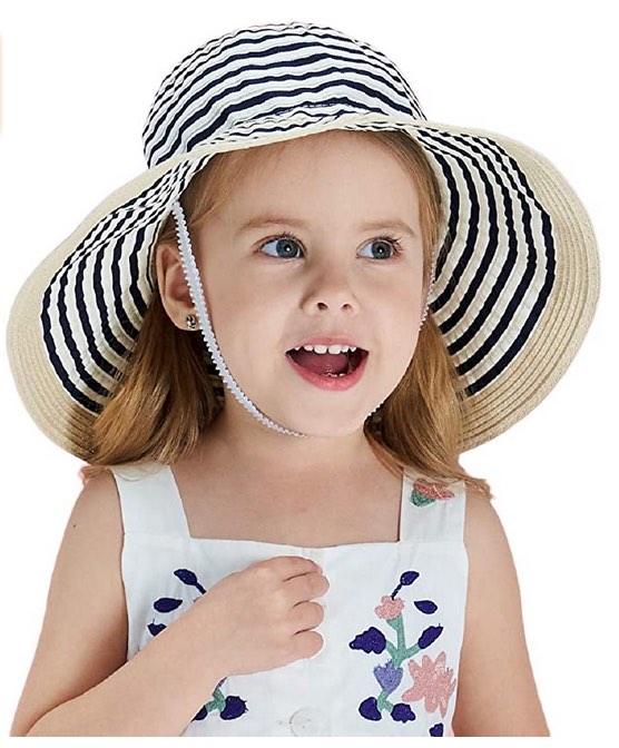 Kids Large Brim Sun Protection Hat