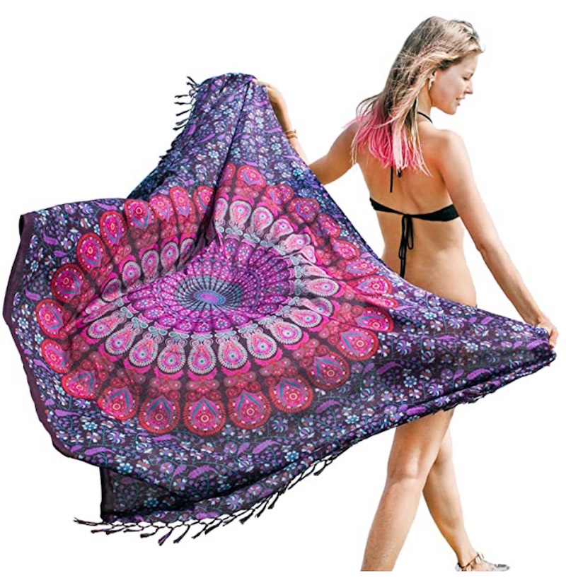 Bohemian Sarong by Mandala Life Art