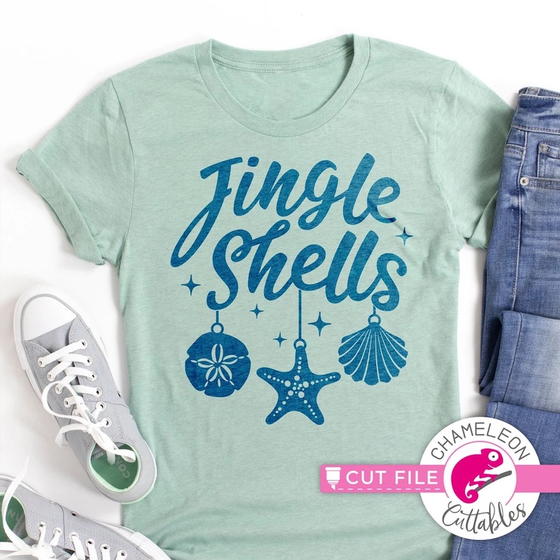 Jingle Shells Christmas SVG