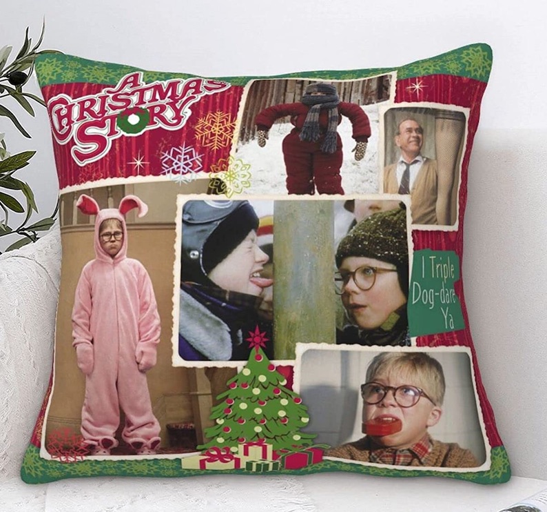 A Christmas Story Throw Pillow Cover