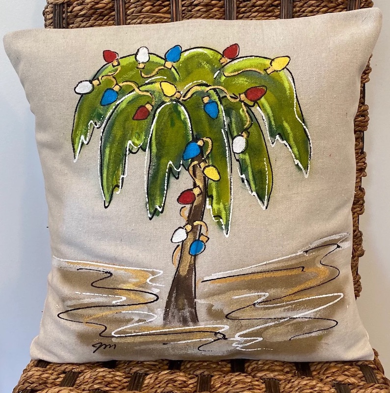 Beachy 2025 christmas pillows