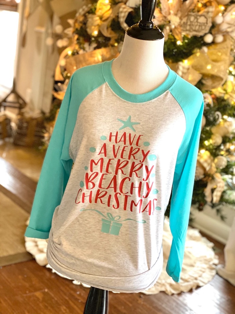 Have a Very Beachy Christmas Long Sleeved T-Shirt
