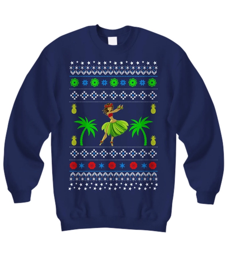 Hula DancerChristmas Sweater