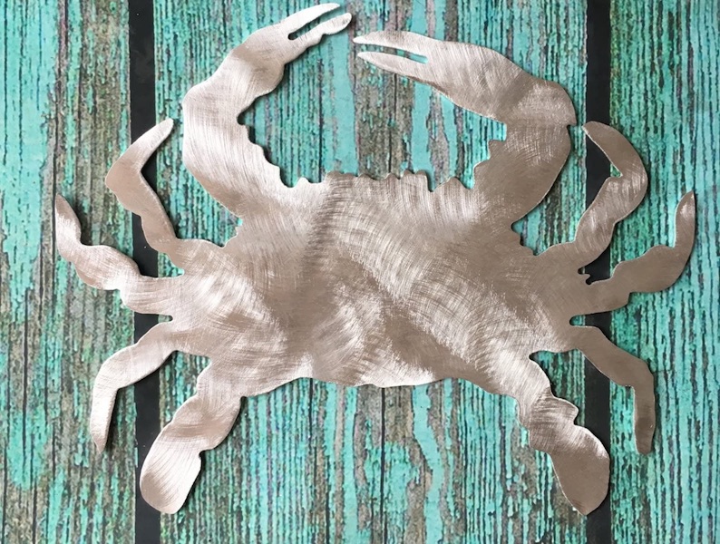 Alumi-Art Crab Christmas Tree Topper