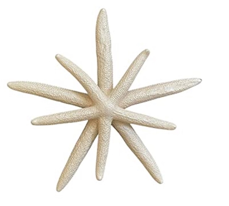 Mini Double Finger Starfish Christmas Tree Topper
