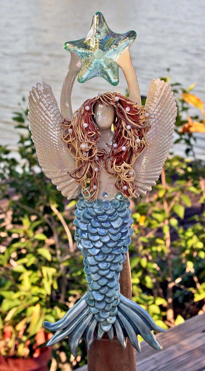 Merangel Coastal Christmas Tree Topper