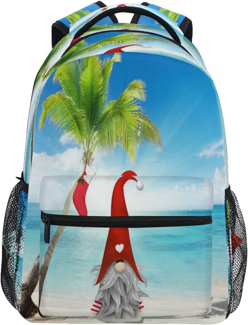 Christmas Gnome Lightweight Casual Backpack