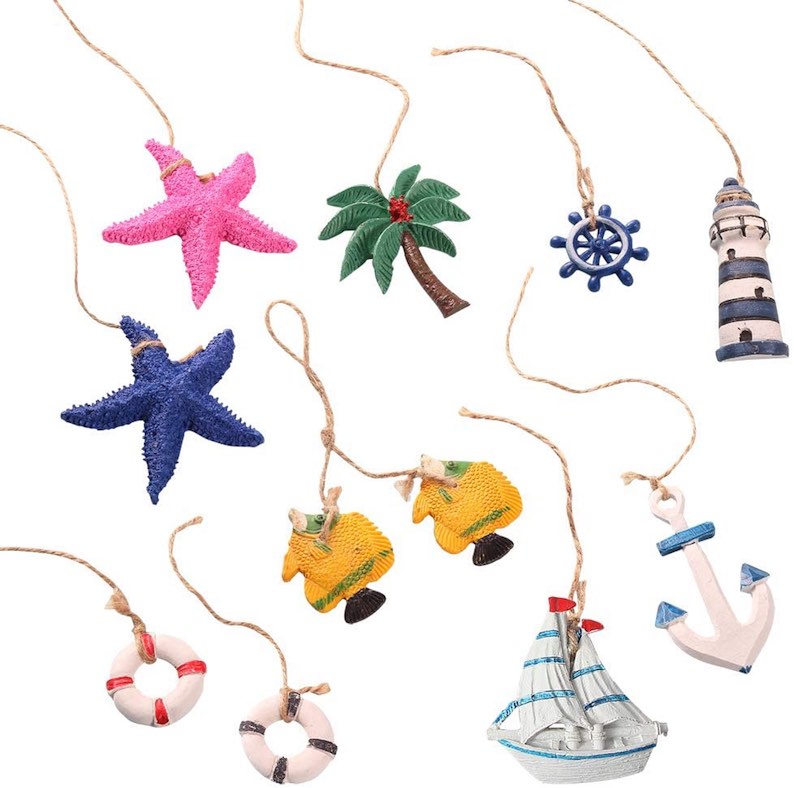 Beach Christmas Ornaments ~ for that Coastal Christmas vibe (wherever ...