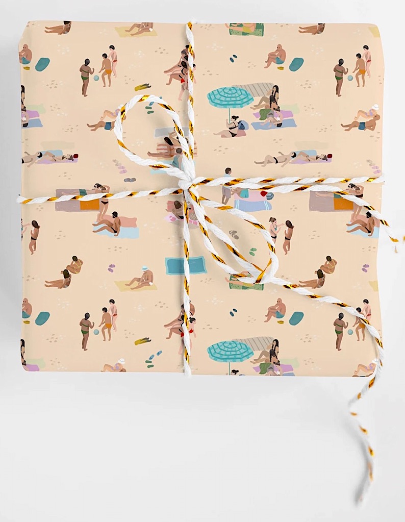 Beach Bodies Gift Wrap