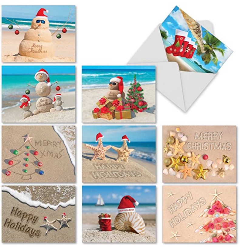 Seasons Beachin’ (10 designs / 1 card each)