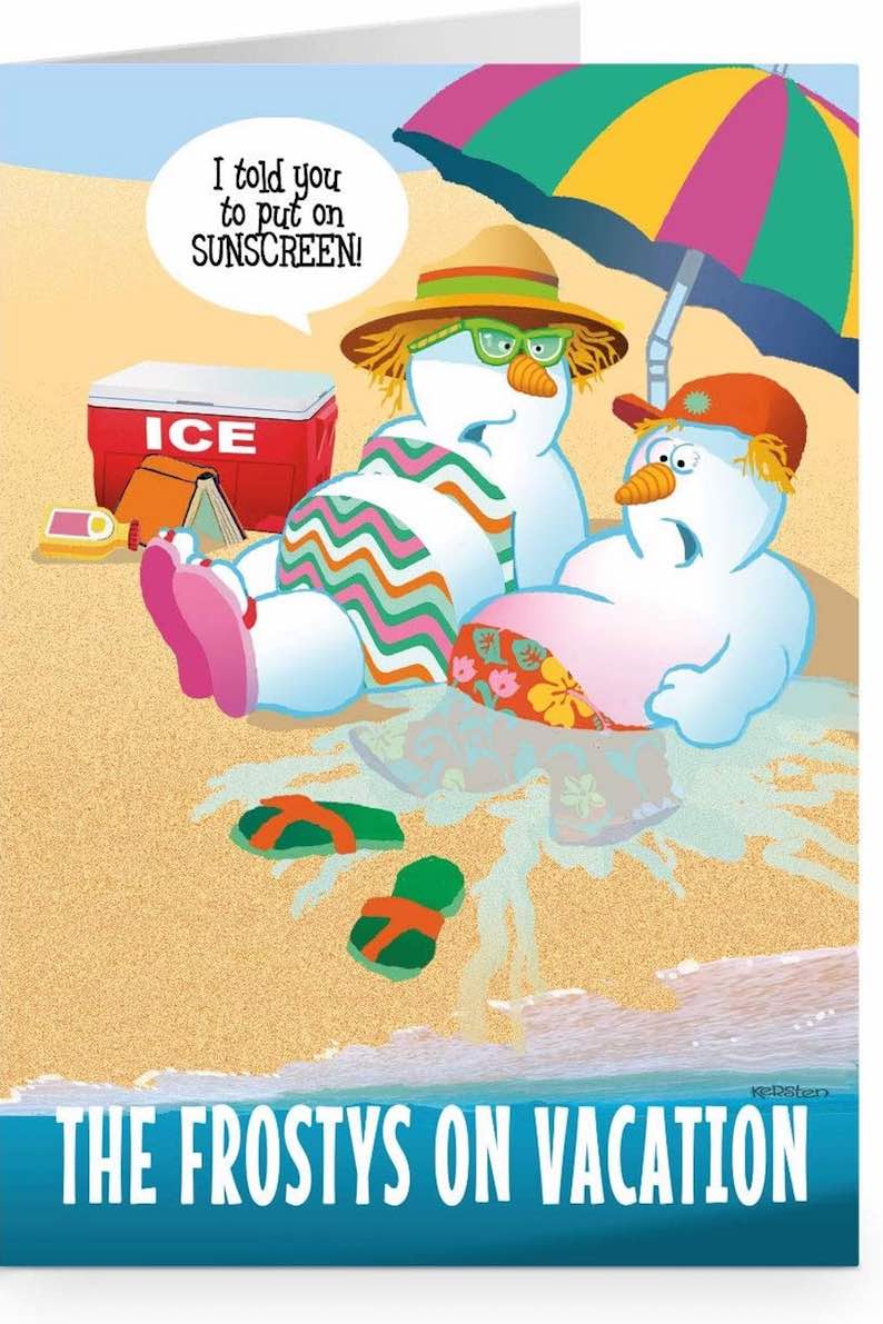 The Frostys on Vacation (18 cards)