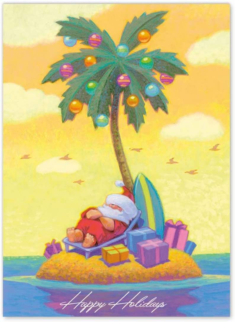 Santa’s Island Getaway (12 cards)