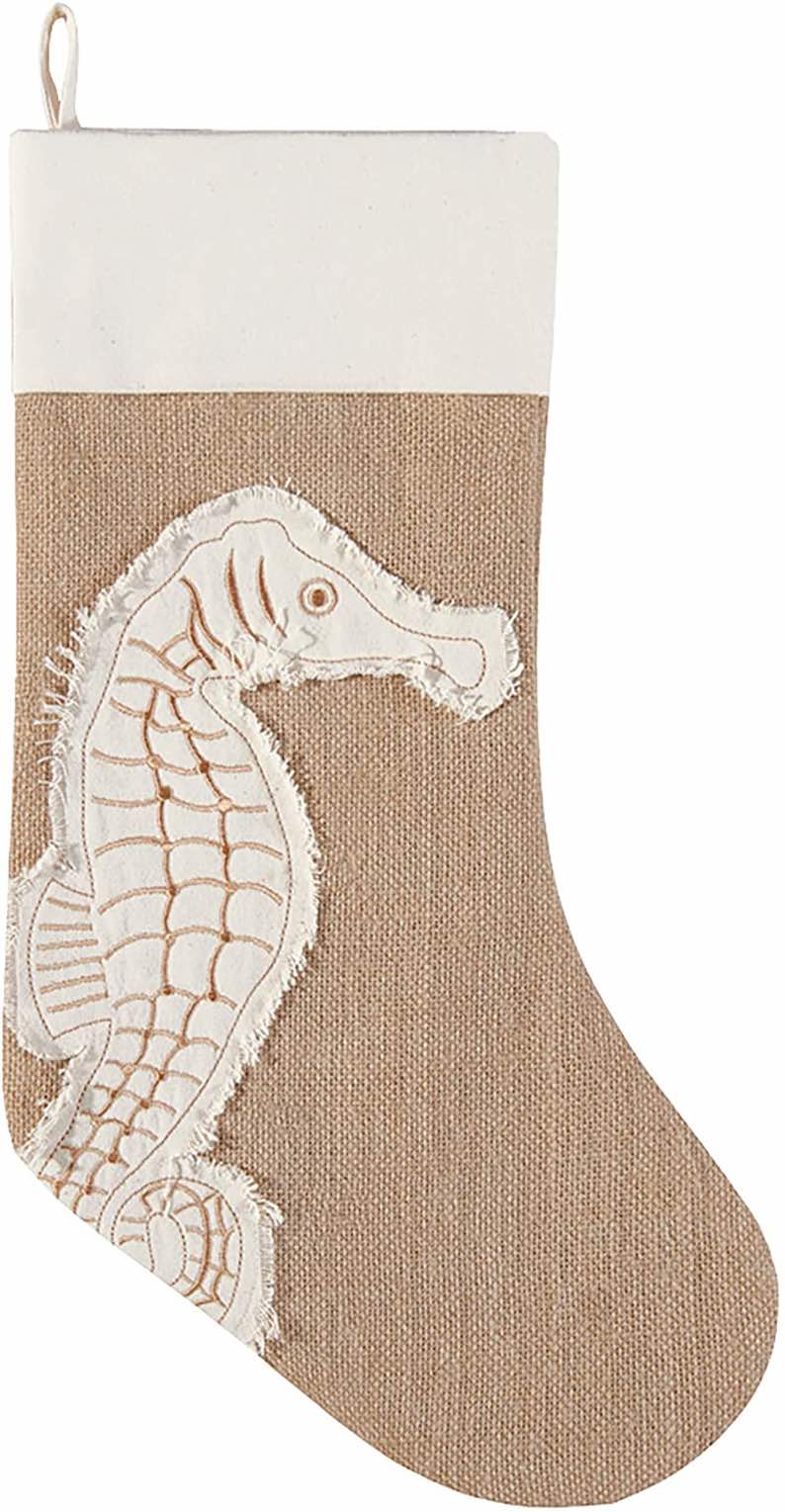 Merry Coastmas Seahorse Stocking