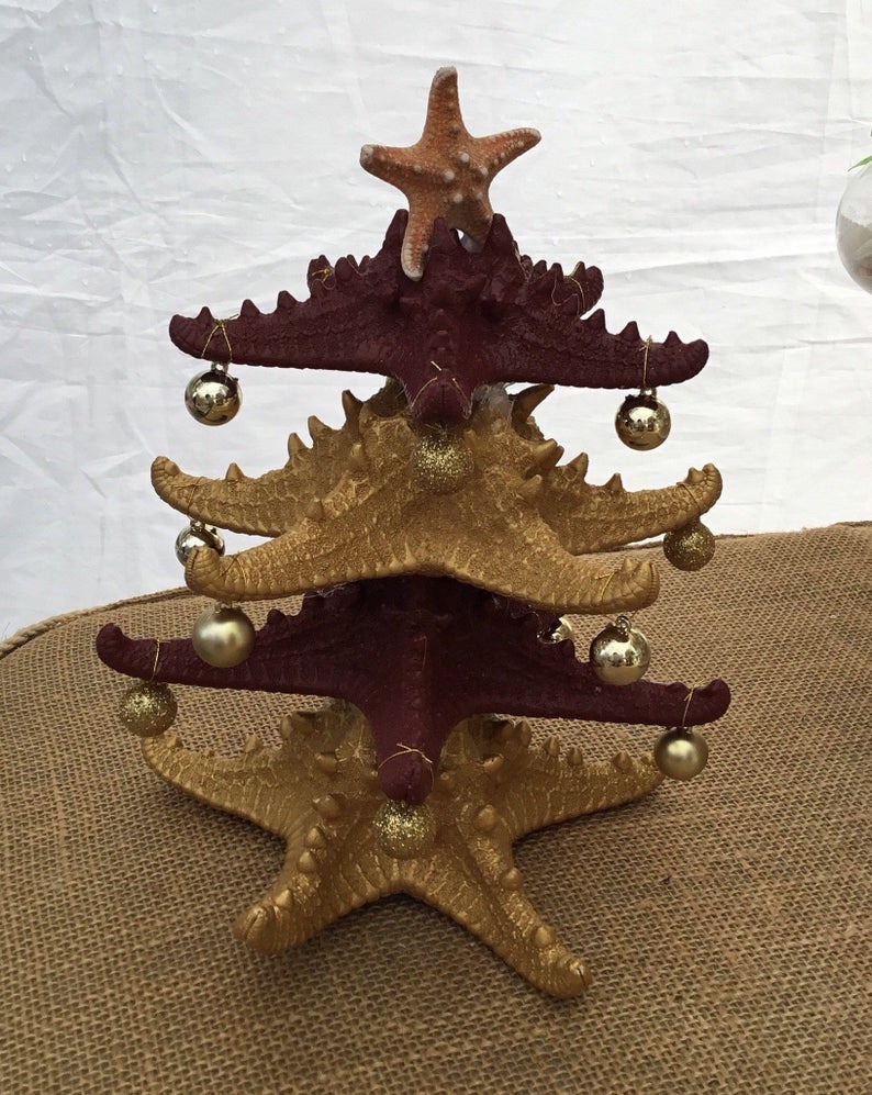 Starfish Beach Christmas Tree