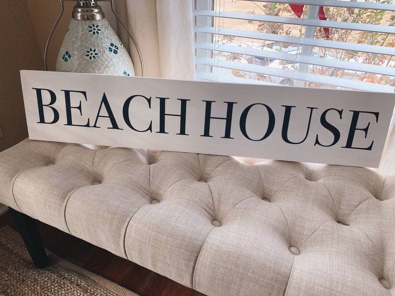 Beach House Sign