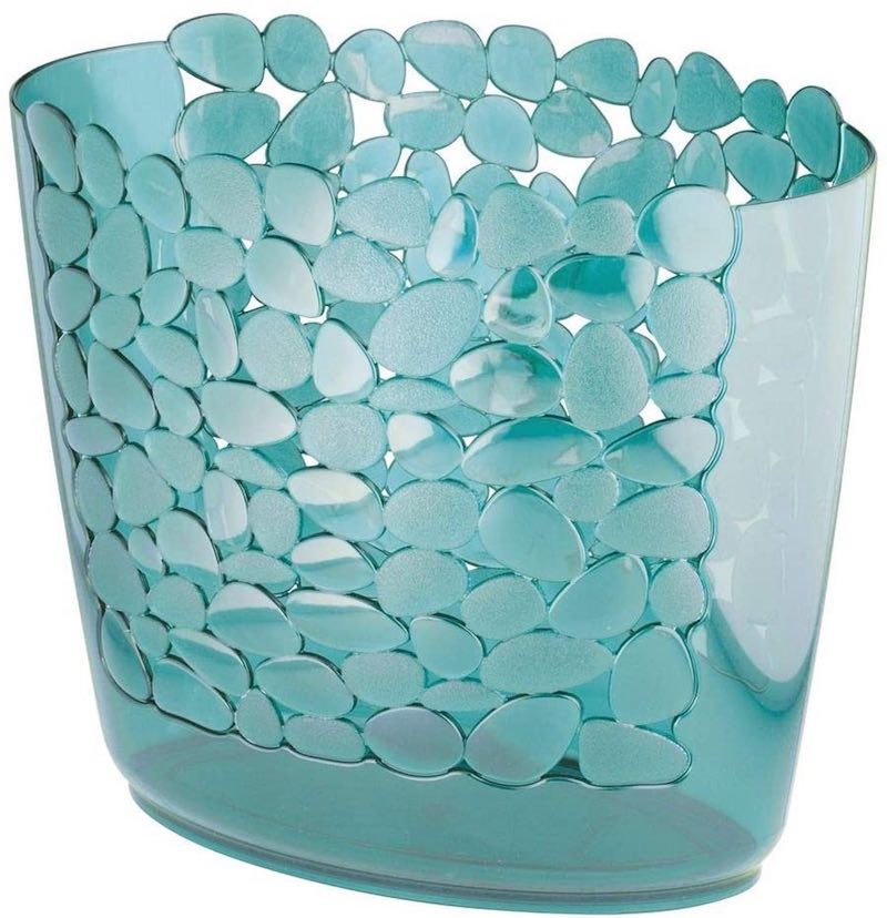 Decorative Oval Trash Can Wastebasket