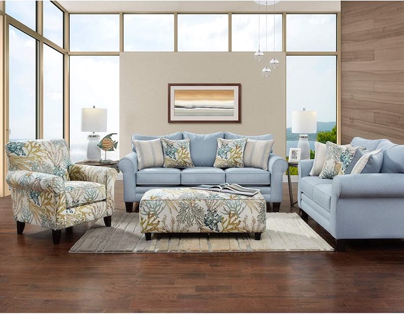 Coastal shop sleeper sofa