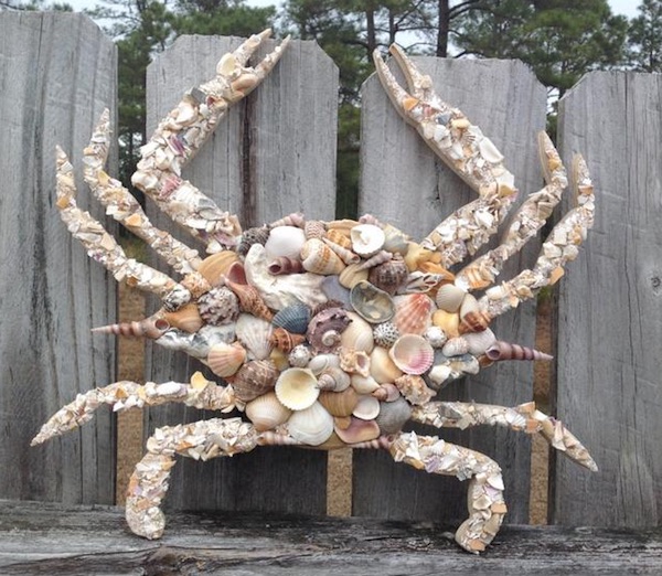 Coastal Decor Large Crab