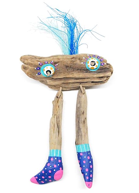 artist: Jennifer Vosteen - driftwood monster