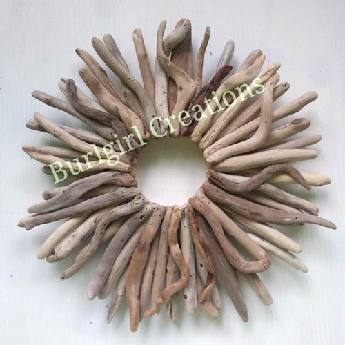 artist: Teri Shinerock - driftwood wreath