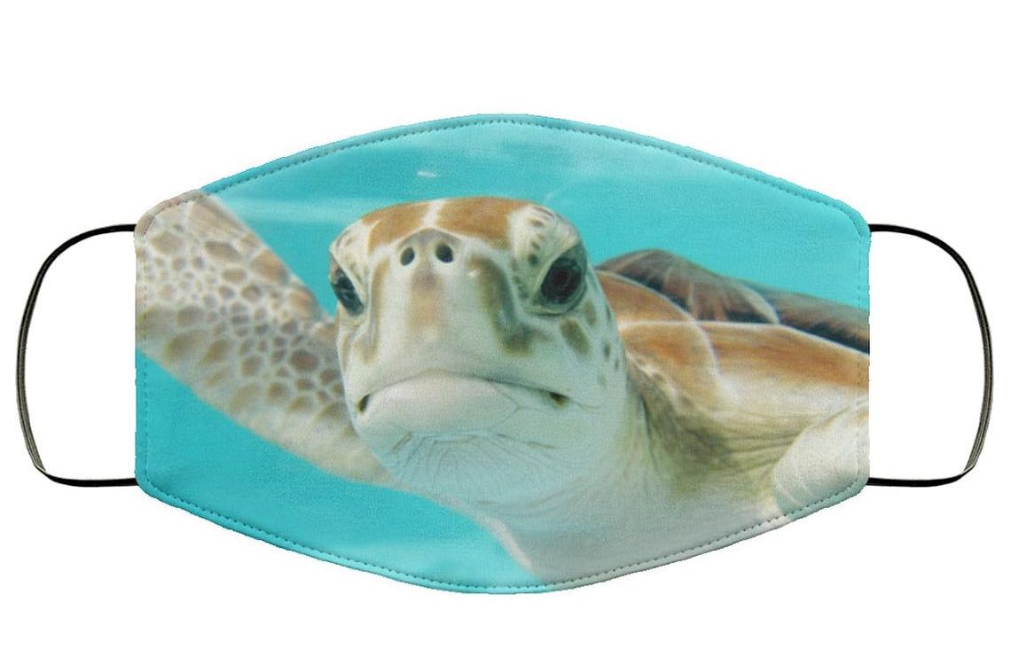 Sea Turtle Face Mask