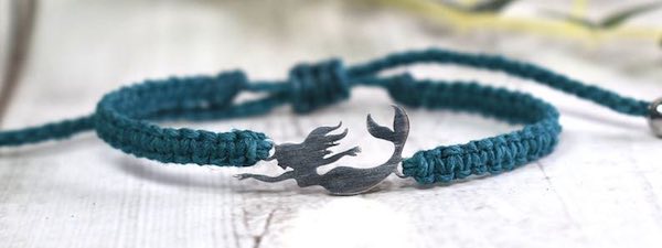 Mermaid Bracelets & Anklets ~ on the wrist or on the ankle 
