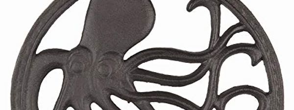 angry octopus coat hook