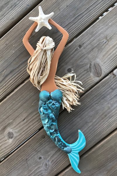 Wooden Mermaid