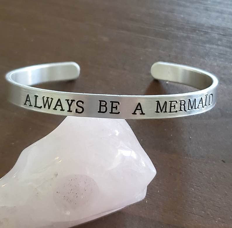 Always Be A Mermaid Bracelet