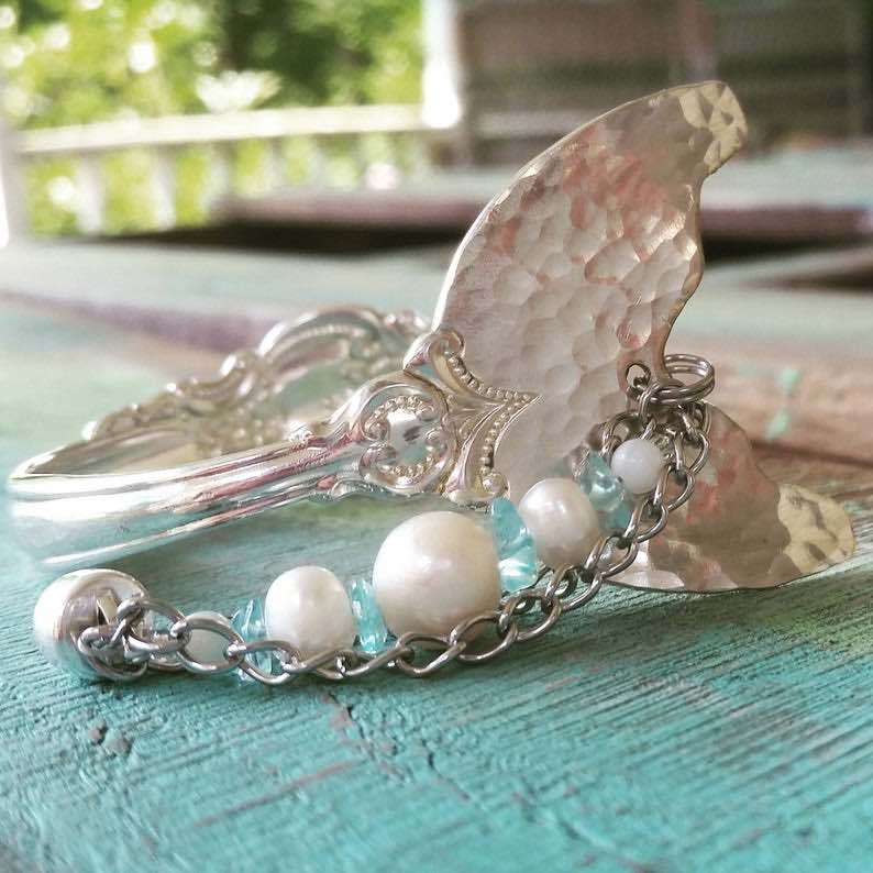 Mermaid Tail Spoon Bracelet