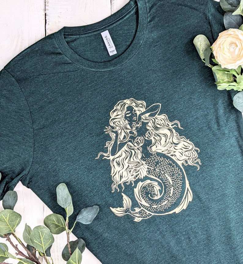Vintage Mermaid T-Shirt