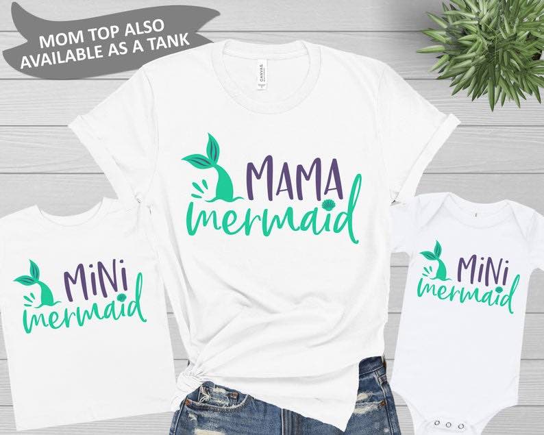 Mommy and Me Mermaid Outfits