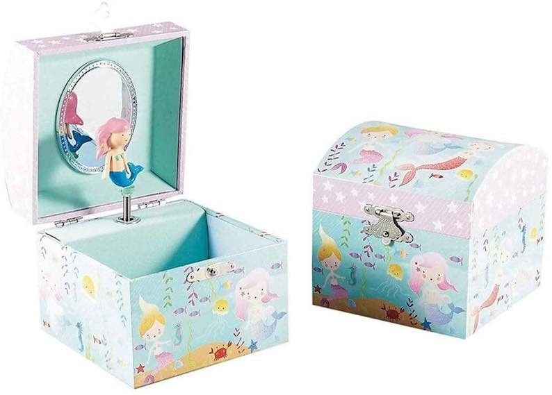 Floss & Rock Small Musical Jewelry Box – Mermaid