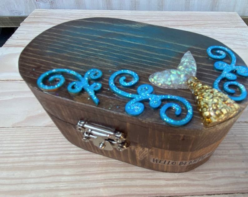 Hello Beautiful Mermaid Wish Box