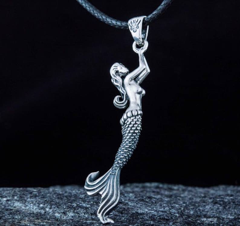 Silver Mermaid Pendant