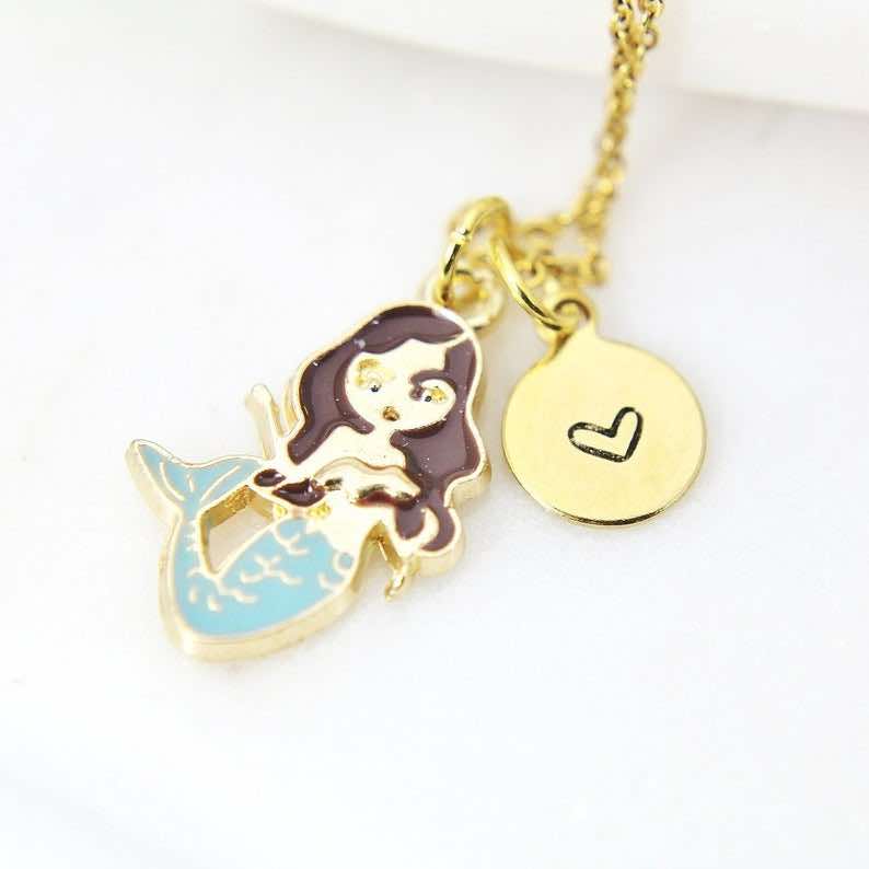 Blue Mermaid Charm