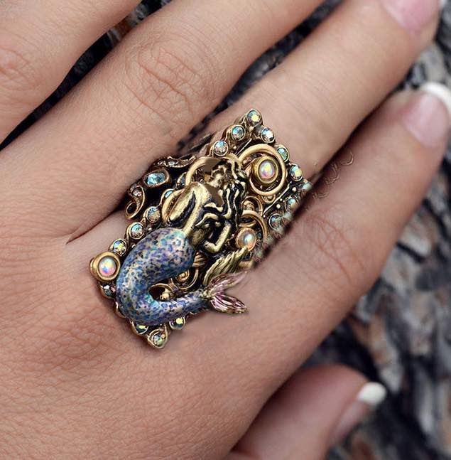Mermaid Gypsy Ring