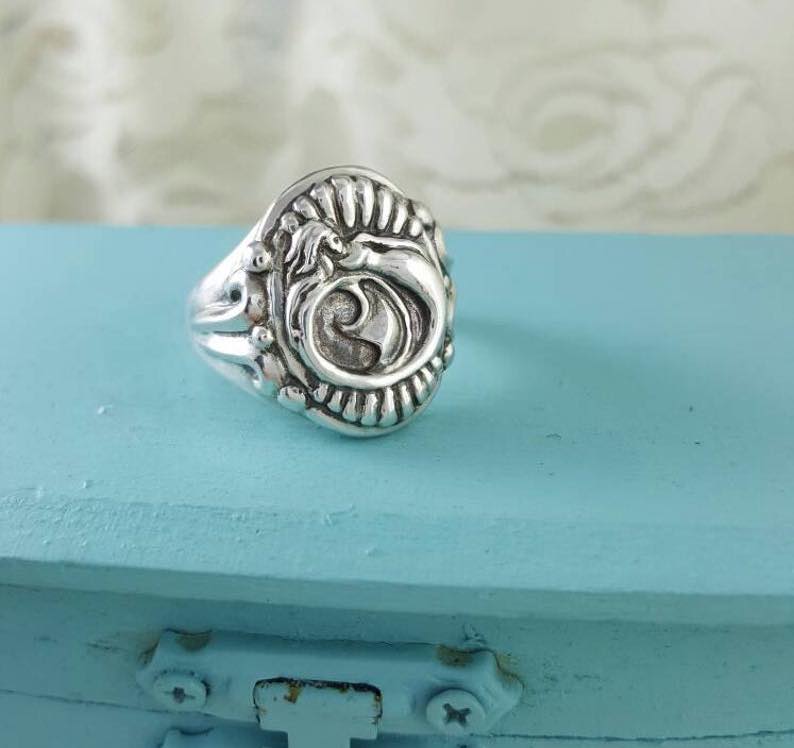 Mermaid Ring in Sterling Silver