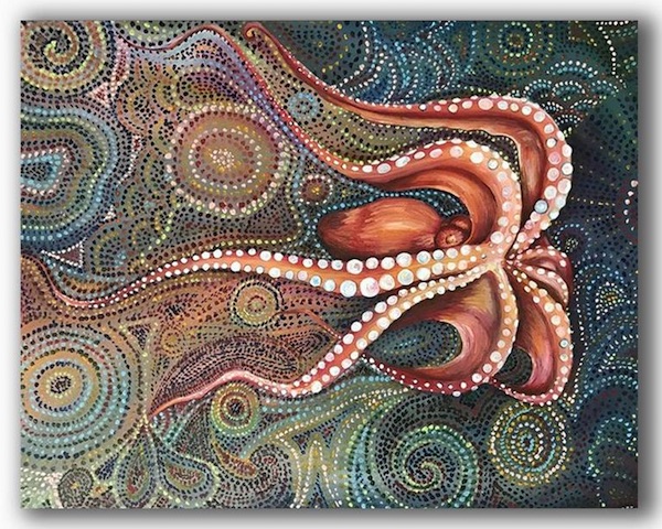 Psychedelic Octopus 