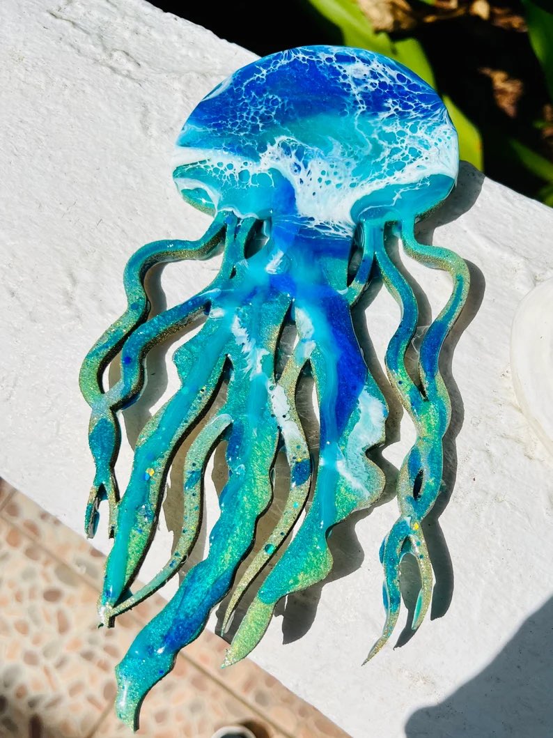 Resin Jellyfish by JoJo Griffin