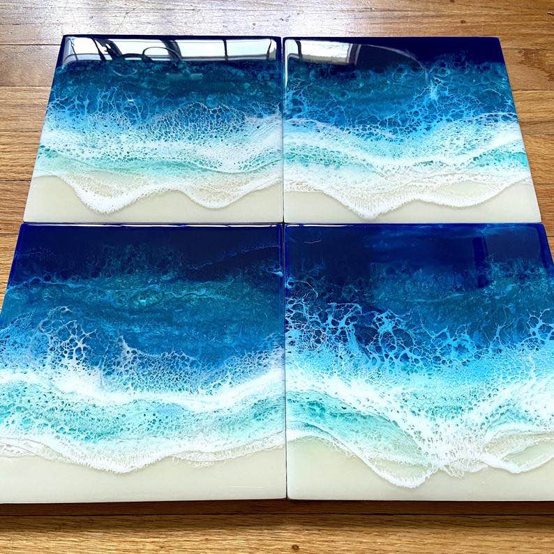 Beyond The Sea” Ocean Resin Art