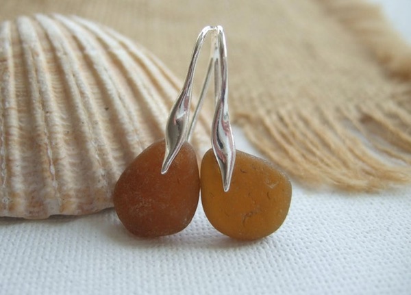 Scottish Sea Glass Earrings