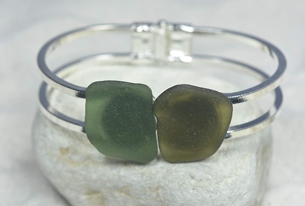 Sea Glass Bangle