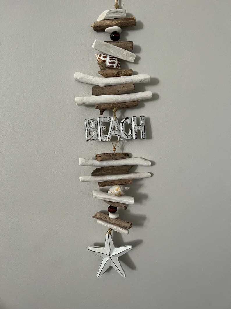 Driftwood & Seashell Wind Chime by Alana Acker