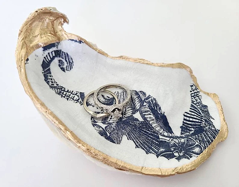 Large Nautical Trinket Dish by Daniella Leigh